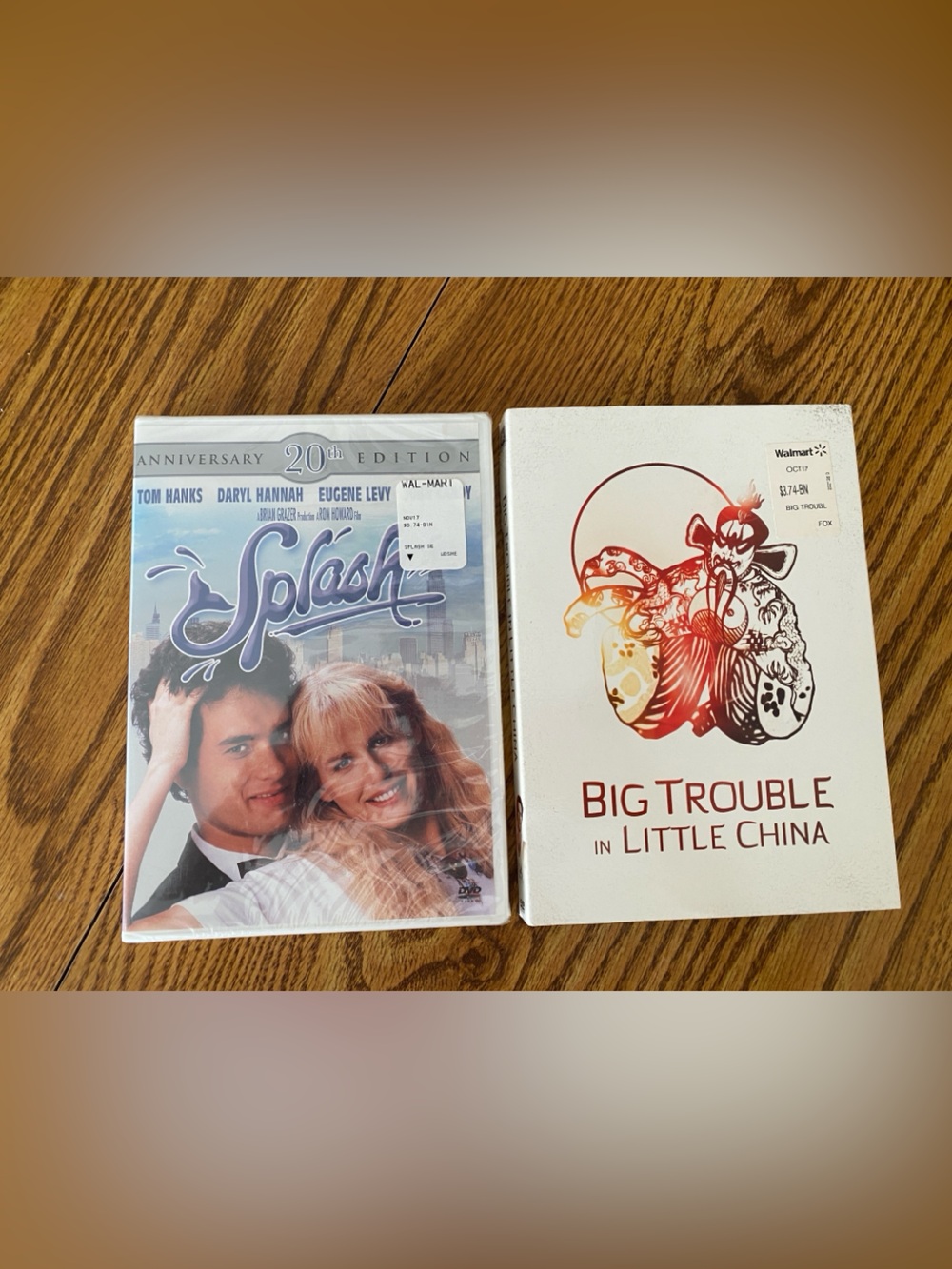 Splash & Big Trouble in Little China DVD Bundle